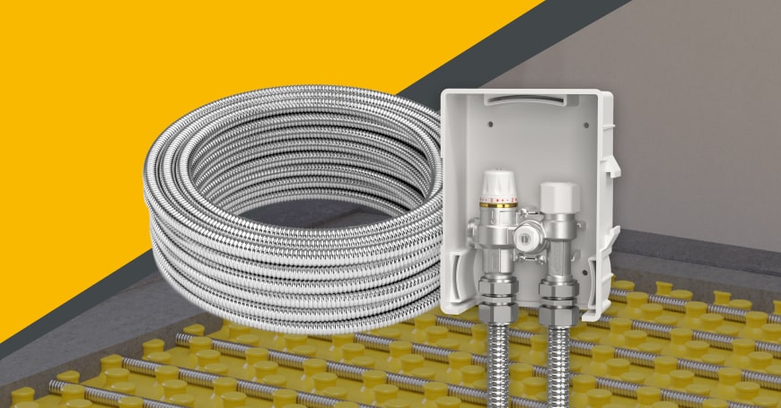 Warmwasser Fußbodenheizung für kleine Räume – Einfach gemacht